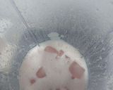 A picture of step 2 of Ice apple shake/refreshing yummy healthy drink.