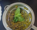 A picture of step 1 of Passion fruit mocktail.