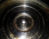 A picture of step 2 of Moong Dal Fry.