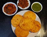 उड़द दाल की बेड़मी पूरी(Urad daal ki Bedami poori recipe in Hindi) रेसिपी चरण 6 फोटो