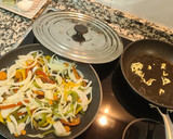 Foto del paso 4 de la receta: Noodles de arroz con presa ibérica. Sin gluten