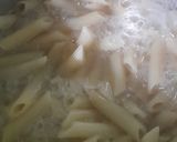 A picture of step 2 of Pink Pasta.