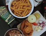 Foto langkah ke 2 dari resep Penne tuna aglio olio.