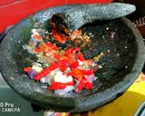 Foto langkah ke 3 dari resep SAMBAL TKP (TEMPE KEMANGI PETE) #9.