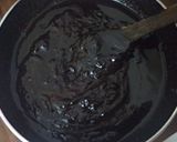 A picture of step 3 of Chocolate Biscuit Cake with Sugar coated Coconut Biscuits.