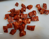 Foto del paso 2 de la receta: Plumas integrales con tomate y chorizo
