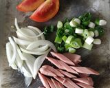 Foto langkah ke 3 dari resep Cumi Saos Padang.