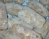 A picture of step 8 of Gola Kabab.