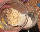 A picture of step 5 of White Chocolate Macadamia Nut Mug Cake.