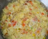 Foto langkah ke 5 dari resep Egg Drop Corn Soup With Tofu.
