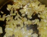 A picture of step 3 of Iz's Pulled Pork Burrito.