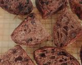 Foto langkah ke 24 dari resep Double Chocolate Sourdough Bread (80%).