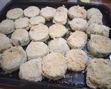 Foto del paso 3 de la receta: Milanesas de zapallito, rellenas con jamón y queso