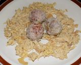 Foto del paso 9 de la receta: Albóndigas turcas sobre arroz con salsa de yogur