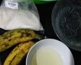 Bolu Pisang tanpa telur dan mixer langkah memasak 1 foto