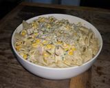 Foto del paso 8 de la receta: Mostacholi con salsa carbonara (para mi hijo menor y mi señora) 😂