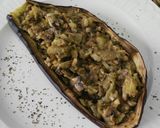 Foto del paso 9 de la receta Berenjena y champiñones al curry