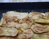 Foto del paso 3 de la receta: Láminas de berenjenas con quesos, jamón y salsa (para congelar)