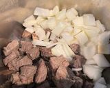 صورة لخطوة 1 من وصفة شوربة قطع اللّحم بالبطاطا