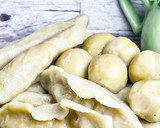 Foto langkah ke 3 dari resep Pempek Ikan Tengiri.