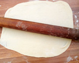 A picture of step 8 of Soft layered chapatti.