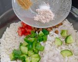 A picture of step 3 of Green Crunch Chana Puff Salad — Quick, Tangy & Super Crunchy !.