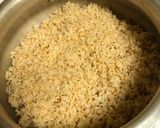A picture of step 7 of Brown Rice Mutton Biryani.