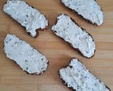 Une image de l'étape 3 de Tartines nectarine/jambon sec.