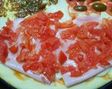 Foto del paso 4 de la receta: Pizza con puré de berenjenas (3 sabores)