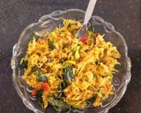 A picture of step 4 of Raw papaya chutney.