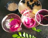 A picture of step 2 of Jamun mojito 😋.