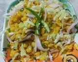 A picture of step 8 of Chana daal chaat.