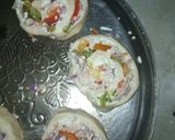 A picture of step 5 of Pizza roll.