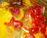 A picture of step 4 of Egg in yam.