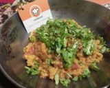 A picture of step 6 of Khari Moong Daal 😀😀.