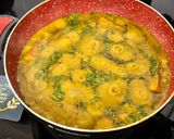 A picture of step 15 of Hyderabadi Paneer Masala.