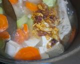 Foto langkah ke 3 dari resep Lodeh Labu Siam Wortel Anak 2+.