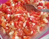 Foto del paso 3 de la receta: Ensalada de pimientos y bacalao