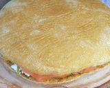 Une image de l'étape 4 de Sandwich géant aux saumon, épinard et ricotta.