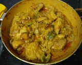 A picture of step 6 of Chicken Patiala.