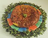 A picture of step 9 of Purslane and Ricotta Frittata.