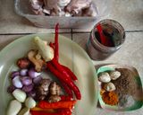 Foto langkah ke 1 dari resep Ayam Betutu Daun Singkong.