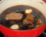 A picture of step 3 of Chashu pork (Japanese braised pork belly).