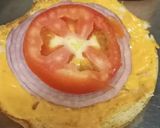 A picture of step 2 of Aloo tikki Burgur.