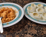 Foto del paso 2 de la receta: Huevos con bechamel