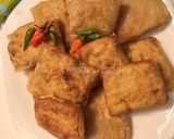 Foto langkah ke 8 dari resep Martabak Tahu Telur.