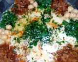 A picture of step 4 of Chickpea Fatteh.