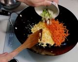A picture of step 8 of Carrot Scrambled Eggs.