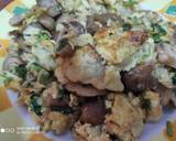 Vegetarian Oh jian (oyster omelette) recipe step 7 photo