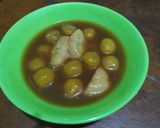 Foto langkah ke 6 dari resep Kolak biji salak campur pisang.